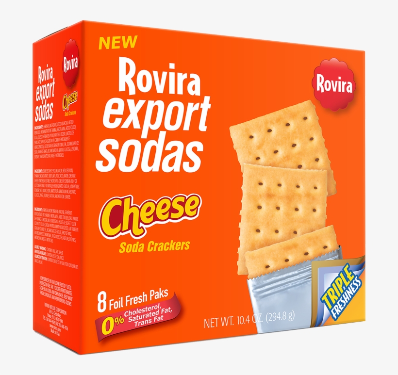 Cheese3-clasicas - Rovira Export Sodas, Classic - 8 Paks, 8 Oz, transparent png #4312534