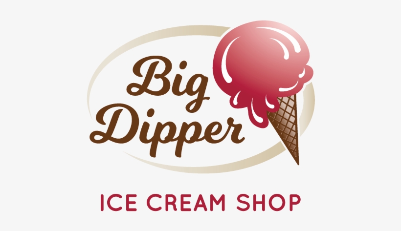 [case Study] Ice Cream Shop Rebrand - Ice Cream Names Logo, transparent png #4312629