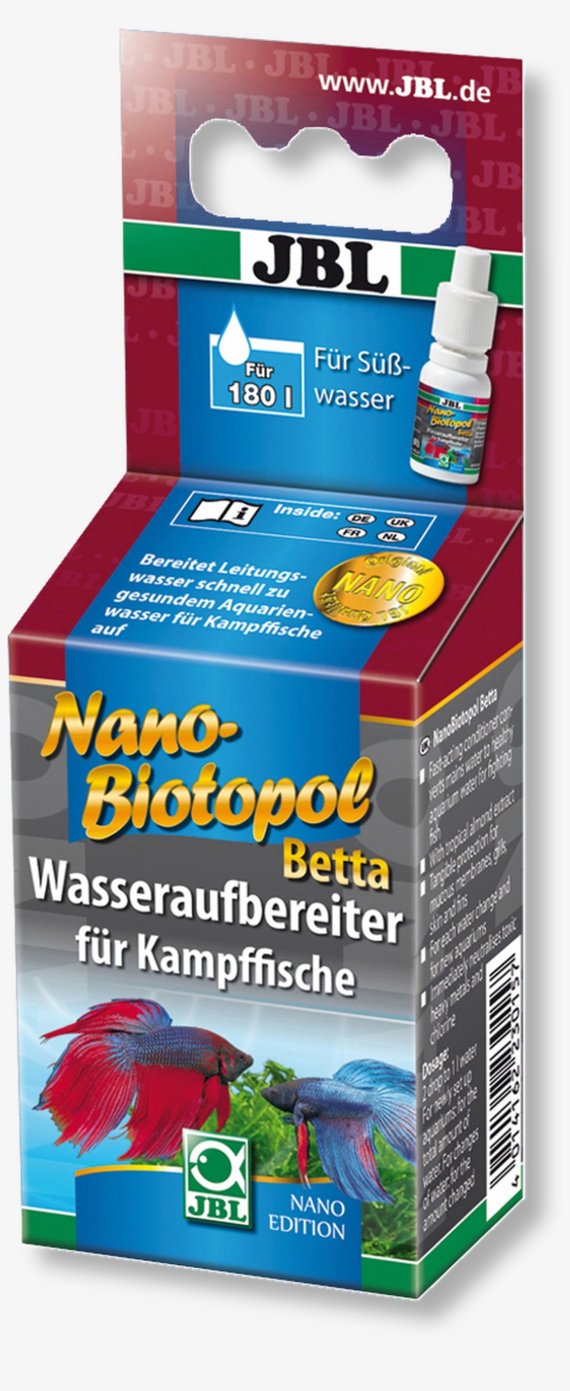 Jbl Nano Biotopol Betta 15 Ml, transparent png #4312631