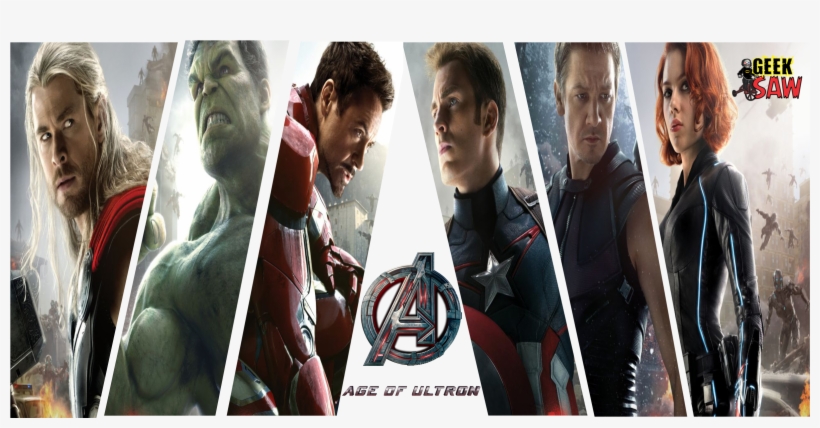 Confira Todos Os Trailers De Os Vingadores - Screen Team / Ultron Funk - Age Of Ultron, transparent png #4312750