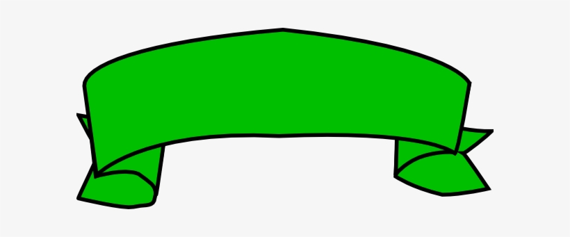 Green Banner Clip Art - Banners Png, transparent png #4312919