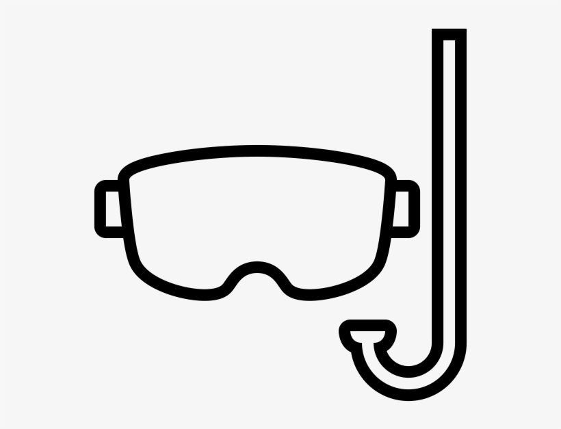 Diving Mask, transparent png #4313232