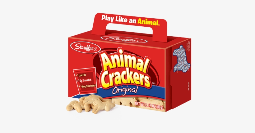 Original Animal Crackers - Stauffers Animal Crackers, Chocolate - 10 Oz, transparent png #4313310