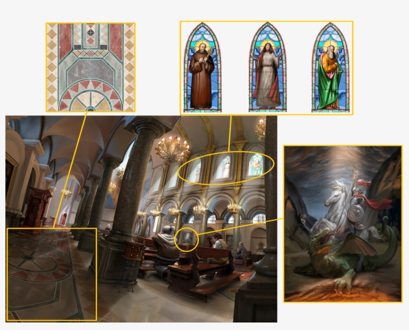 One Of The Best Things About Creating A Game Like This - Stained Glass, transparent png #4313401