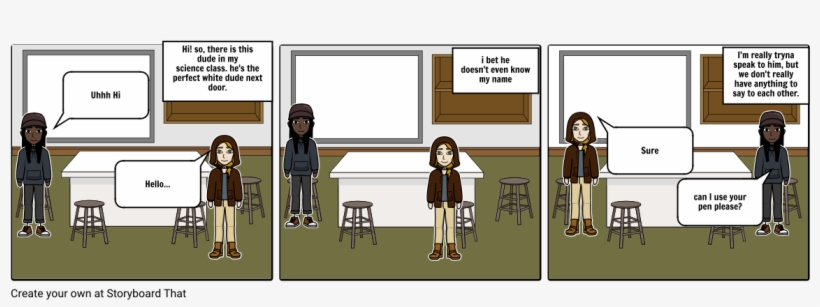 "the Perfect White Boy Next Door" - Cartoon, transparent png #4313507