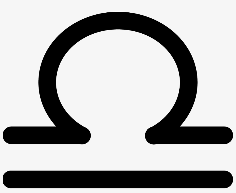 The Icon Is The Symbol Libra - Icon Libra - Free Transparent PNG ...