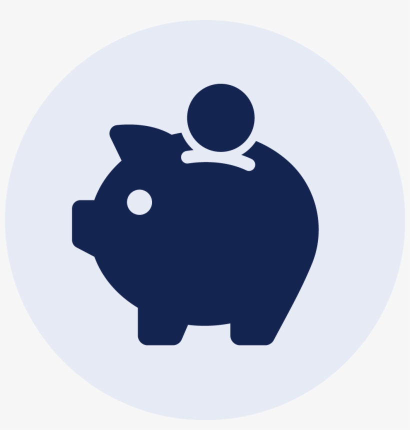 Aaa Icon Parking Discount, Free Unlimited Aaa Icon - Piggy Bank Vector White Png, transparent png #4313990