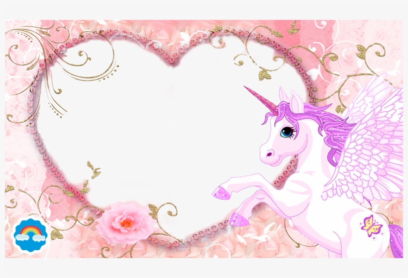 Unicorn Photo Frame Png - Free Transparent PNG Download - PNGkey