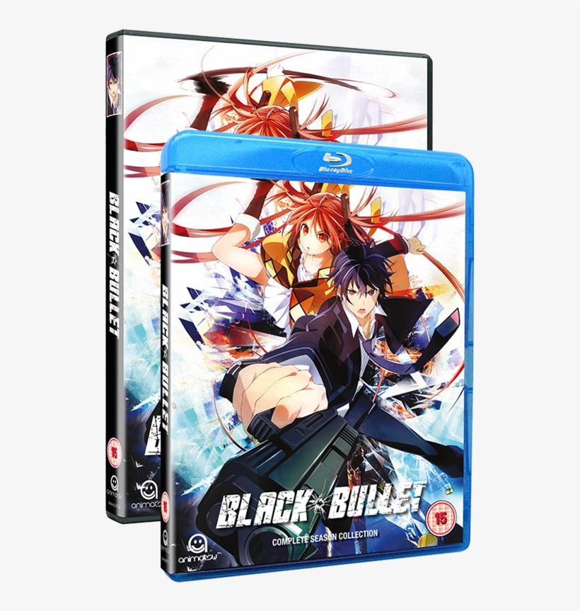 Black Bullet Complete Season Collection - Anime Black Bullet T Shirt, transparent png #4314054