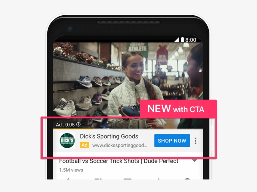 How Does This Ad Product Improve Youtube Advertising - Trueview For Action Youtube, transparent png #4314166