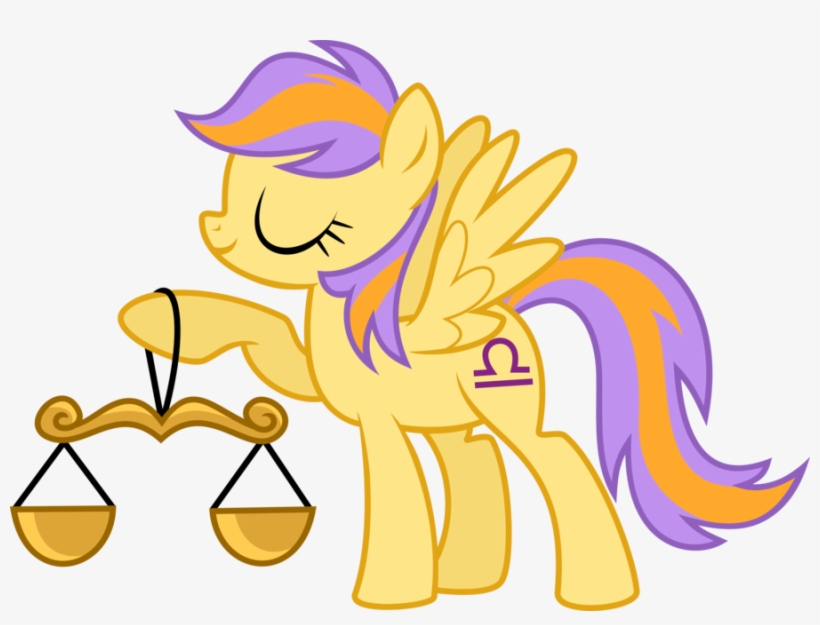 Libra Sign Images - My Little Pony Libra, transparent png #4314246