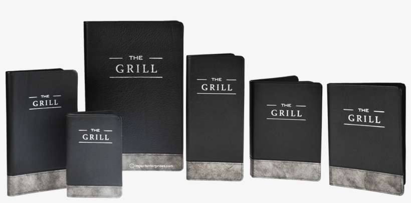 Leather Menu Covers, The Grill, Ritz Carlton, Rich - Leather, transparent png #4314323