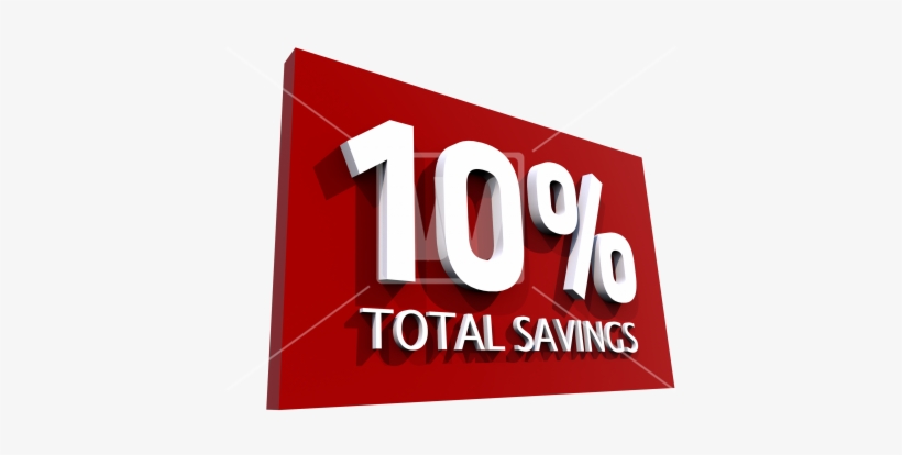 10 Percent Icon - 10 Percent Savings, transparent png #4314618