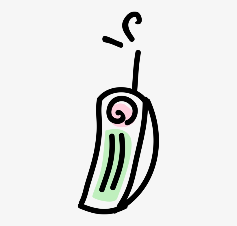 Vector Illustration Of Mobile Smartphone Phone Telephone, transparent png #4314689