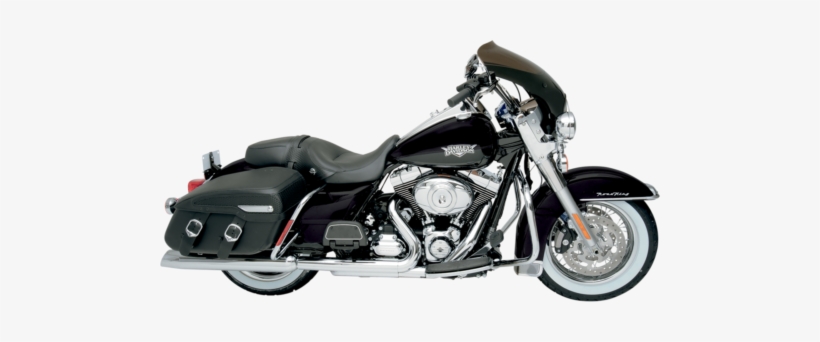 Memphis Shades Hd Black Bullet Fairing 94-17 Harley - Harley Davidson With Radio, transparent png #4314962