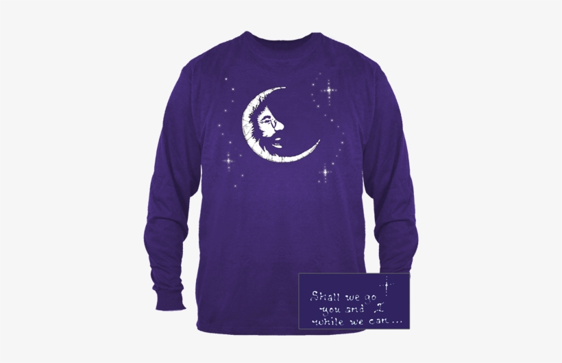 Grateful Dead Jerry Garcia Moon Long Sleevet Shirt - Jerry Garcia Moon, transparent png #4315506