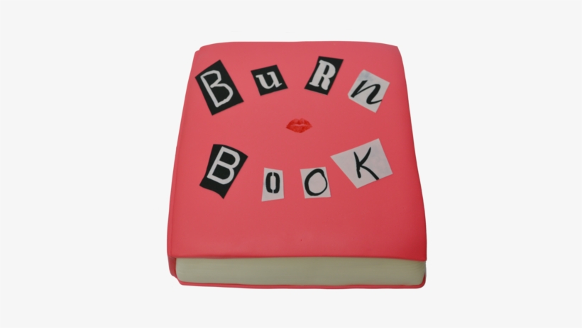 Burn Book Cake - Burn Book Mean Girls, transparent png #4315547
