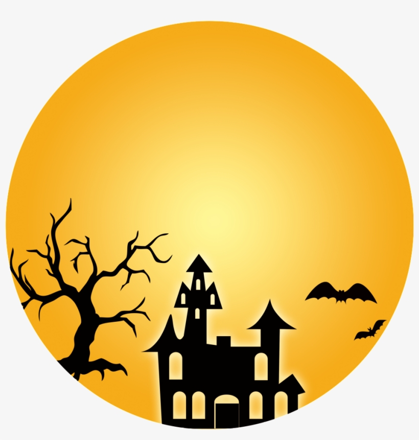 Halloween Castle Png - Holmes Stamp & Sign Haunted House Halloween Craft, transparent png #4315673