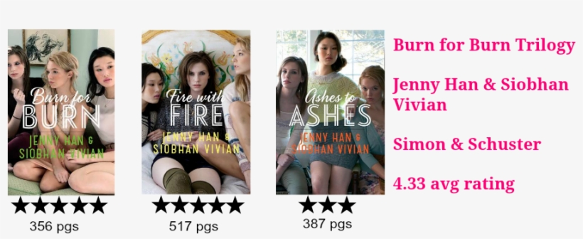 Burn For Burn By Jenny Han & Siobhan Vivian - Burn For Burn, transparent png #4315777