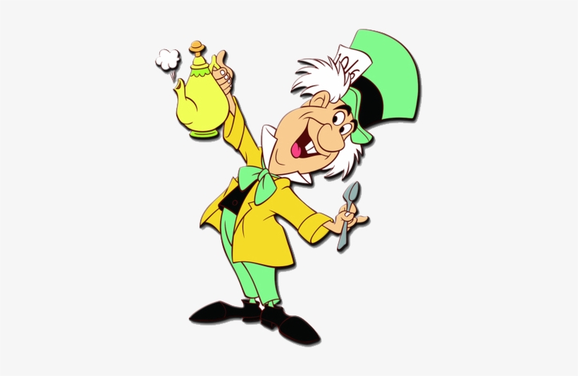 Mad Hatter March Hare Clipart - Mad Hatter Clipart, transparent png #4316399
