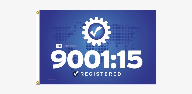 15 Quality Flag - Iso 9001 2015 Flag, transparent png #4317553