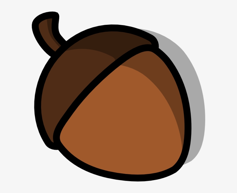 Acorn Clipart Cartoon - Squirrel Nut Clipart, transparent png #4317822