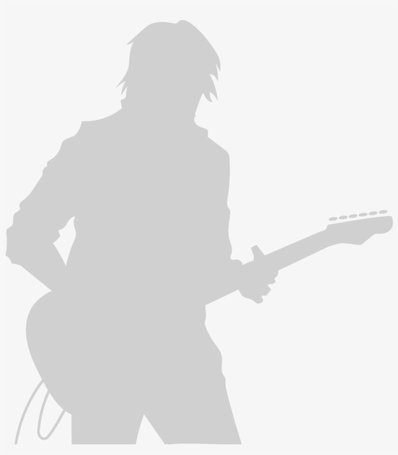 Bg Band Gtr Shadow Gray - Vector Graphics, transparent png #4317972