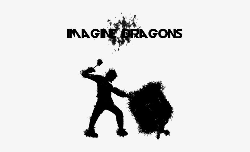 Imagine Dragons Poland - Imagine Dragons Silhouettes, transparent png #4318548