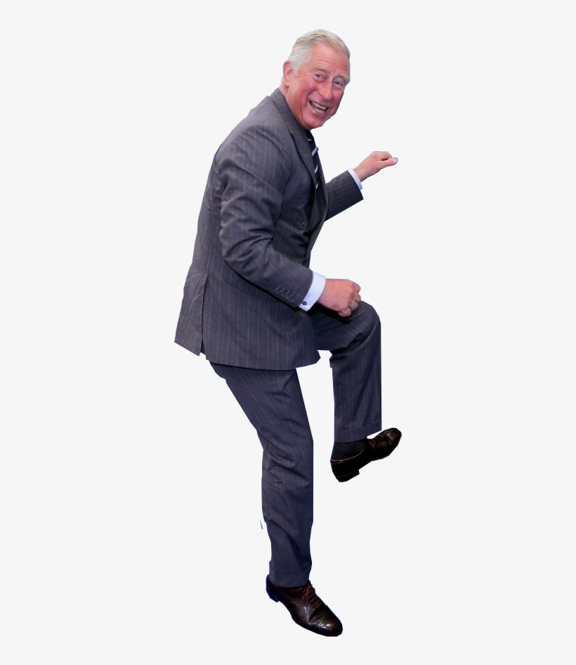 Prince Charles Climbing - Standing, transparent png #4318580