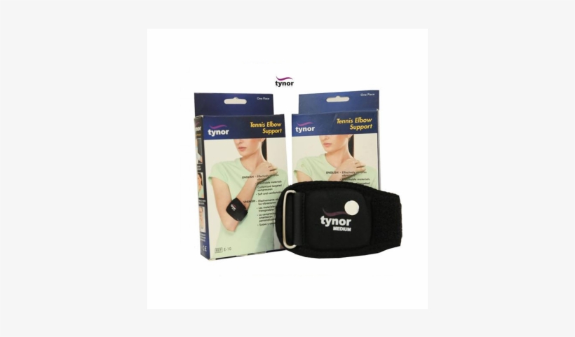 Wrist & Forearm Products - Tynor Tennis Elbow Support, transparent png #4318669