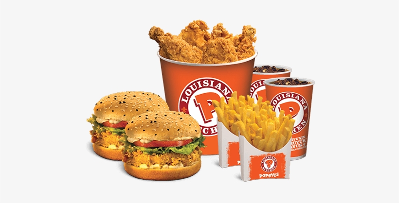 Fried Chicken Menu - Popeyes Chicken Menu, transparent png #4318863