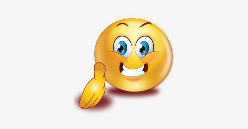 Greet Shake Hand - Shake Hand Emoji, transparent png #4319264