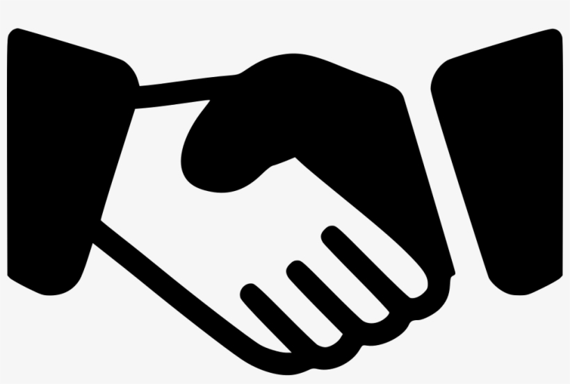 Hand Shake Comments - Hands Shaking Icon Png, transparent png #4319298