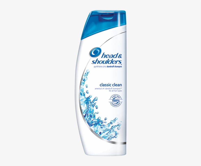 Head & Shoulders Classic Clean Shampoo, transparent png #4319541
