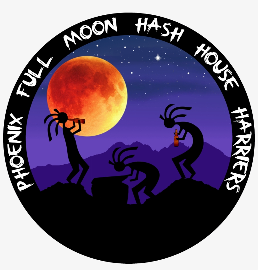 Full Moon Hash - 2nd Street District Logo, transparent png #4319624