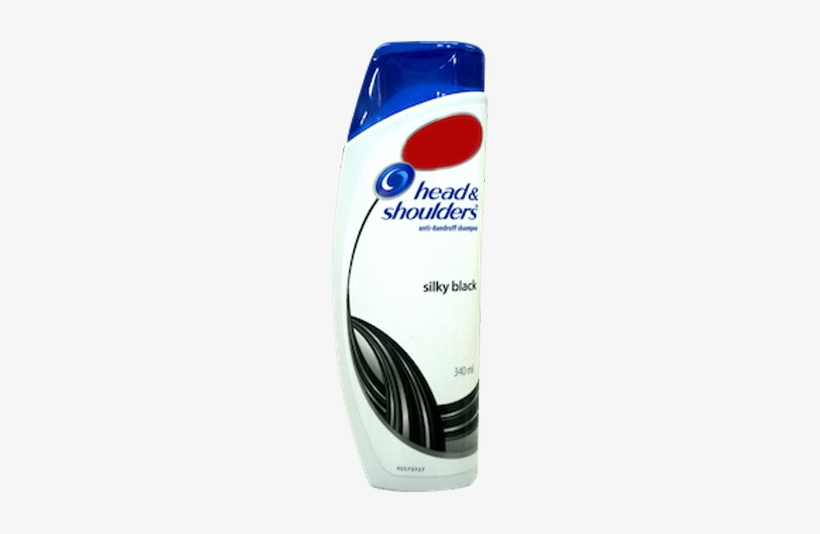 Head & Shoulder Anti Dandruff Shampoo Silky Black, transparent png #4319965