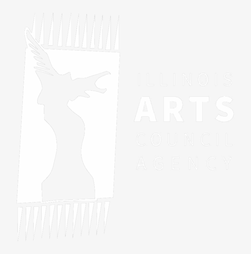 Il Arts Council Logo White - Illinois Arts Council Logo Png, transparent png #4320302