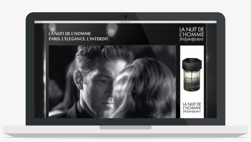 Yves Saint Laurent Partnership For The Launch Of The - Yves Saint Laurent La Nuit, transparent png #4320391