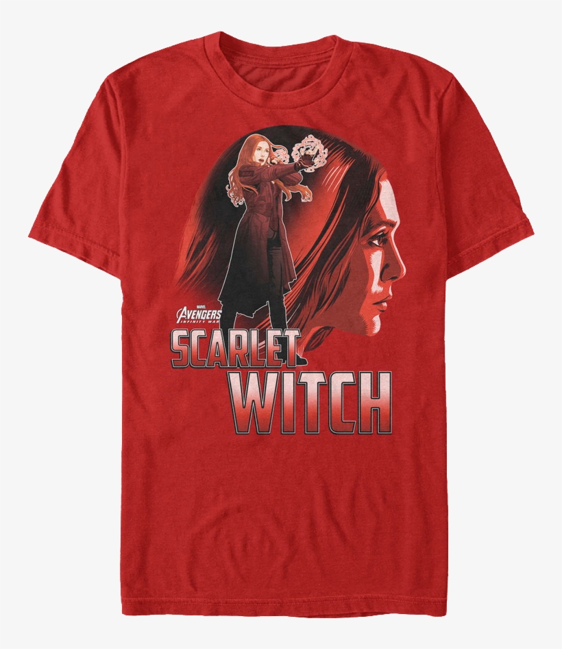 Marvel Scarlet Witch T Shirt, transparent png #4320570