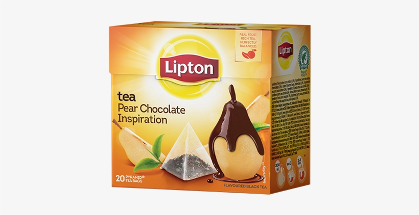 Lipton Pear Chocolate Inspiration Tea 20 -tea Bags - Lipton Pear Chocolate Inspiration, transparent png #4320661