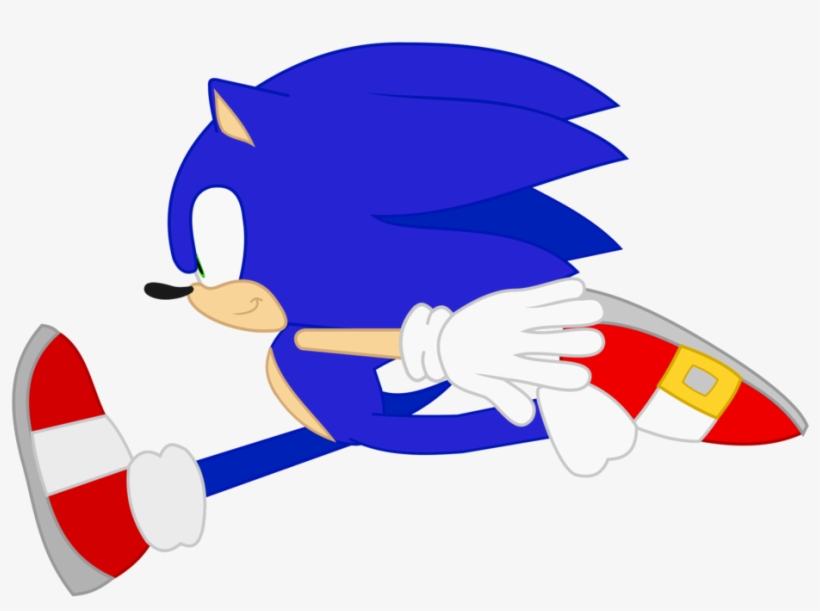 Politically Incorrect » Thread - Sonic Running Side View, transparent png #4320807