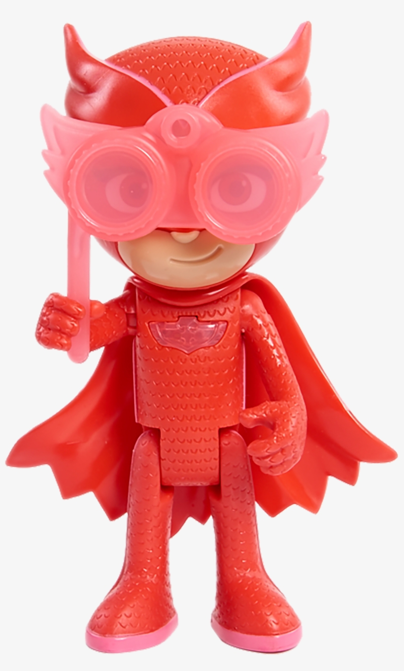 Pj Masks Talking Owlette Figure, transparent png #4320960