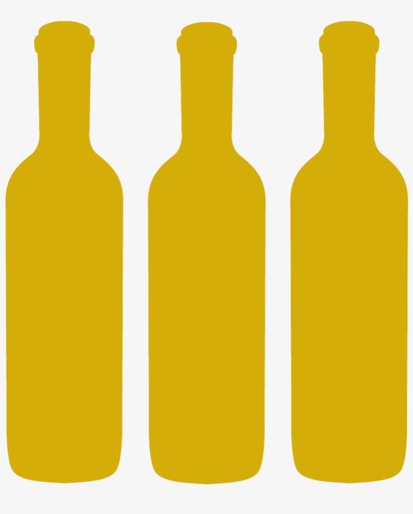 Coffret Cadeau Vin 3 Bouteilles De 75cl - Glass Bottle, transparent png #4321015