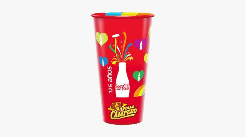 125 Years Hearts - Coca-cola Cups, transparent png #4321488