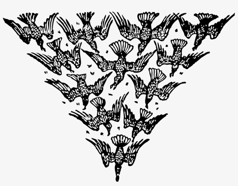 How To Set Use Triangle Of Birds Clipart - Triangle Of Birds - Free ...