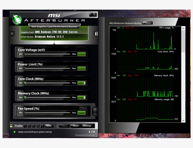 Tech Support[tech - Msi Afterburner, transparent png #4321852