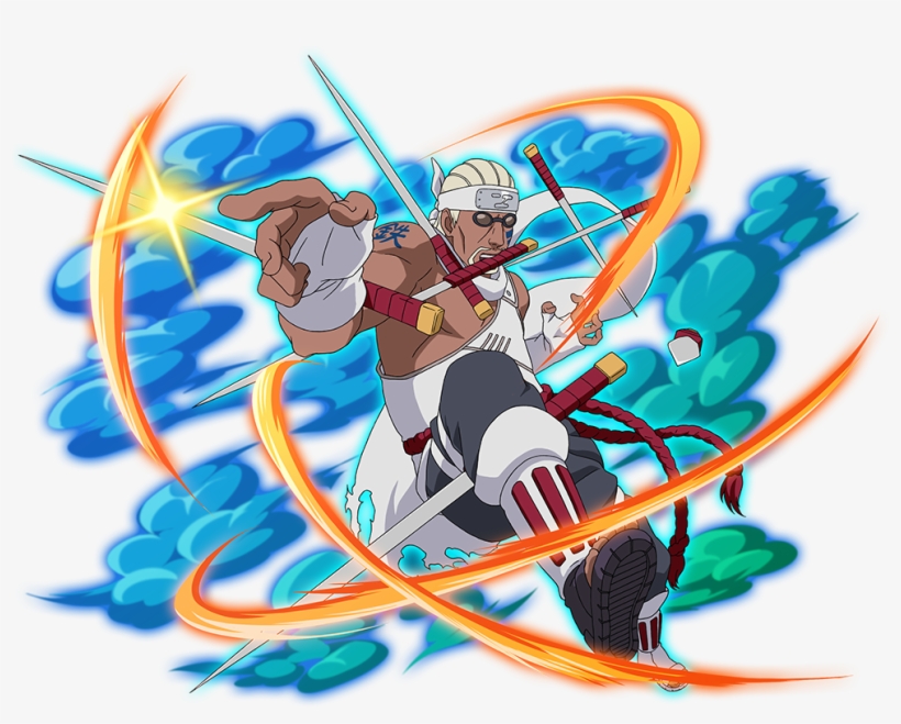 Killer Bee-0 - Naruto Blazing Killer Bee, transparent png #4322109