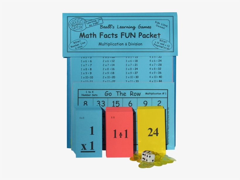 Math Facts Fun Packet Multiplication - Paper, transparent png #4322511