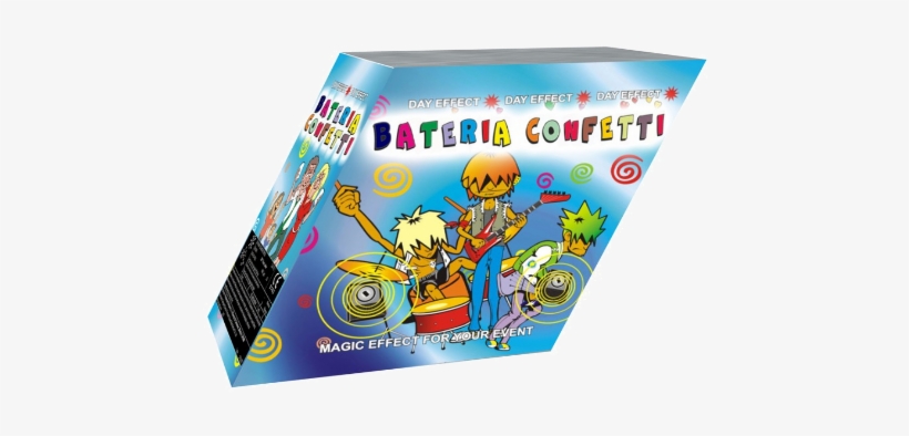 Batería Confeti - Santa Barbara, transparent png #4323264