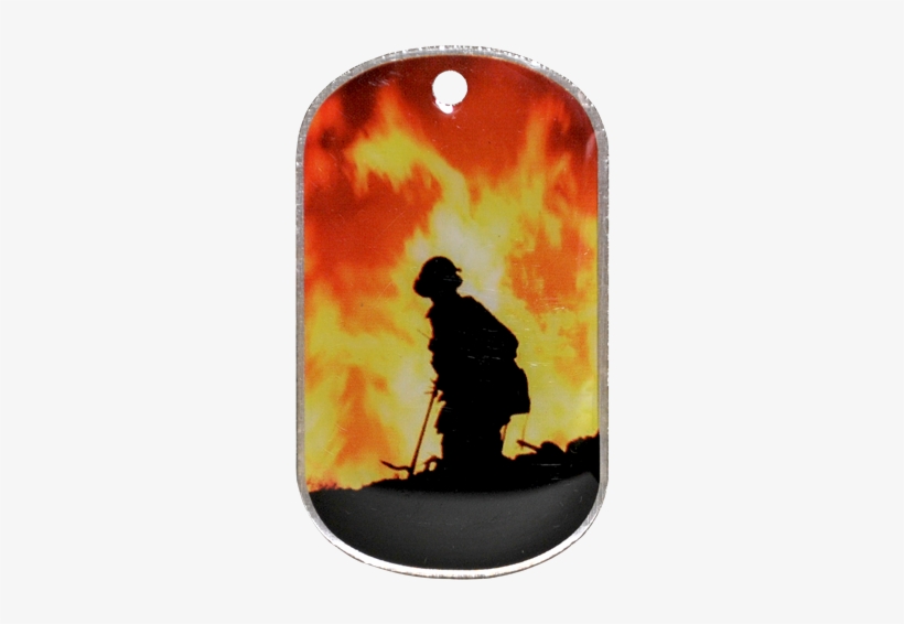 8mm Thick Stainless Steel Offset Printed Dog Tag - Stainless Steel, transparent png #4323317